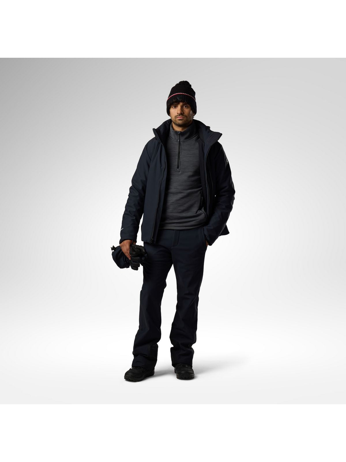 Spodnie narciarskie męskie ROSSIGNOL M Resort Softshell Pant czarne