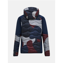 Kurtka męska PEAK PERFORMANCE Helium AOP Down Hybrid Hood Multicolor
