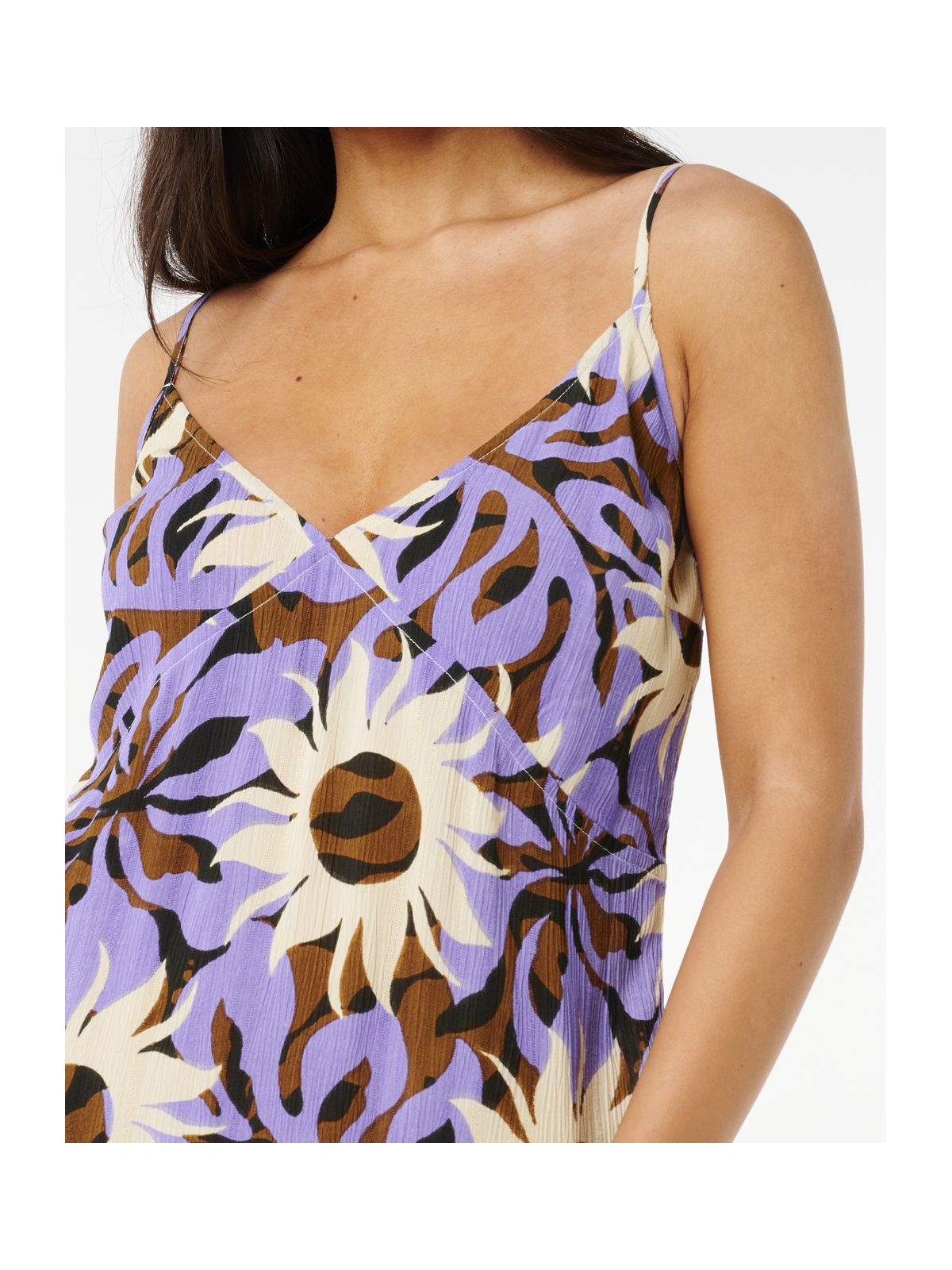 Sukienka RIP CURL Sun Drenched Mini Dress turkusowy - Adventure Sports