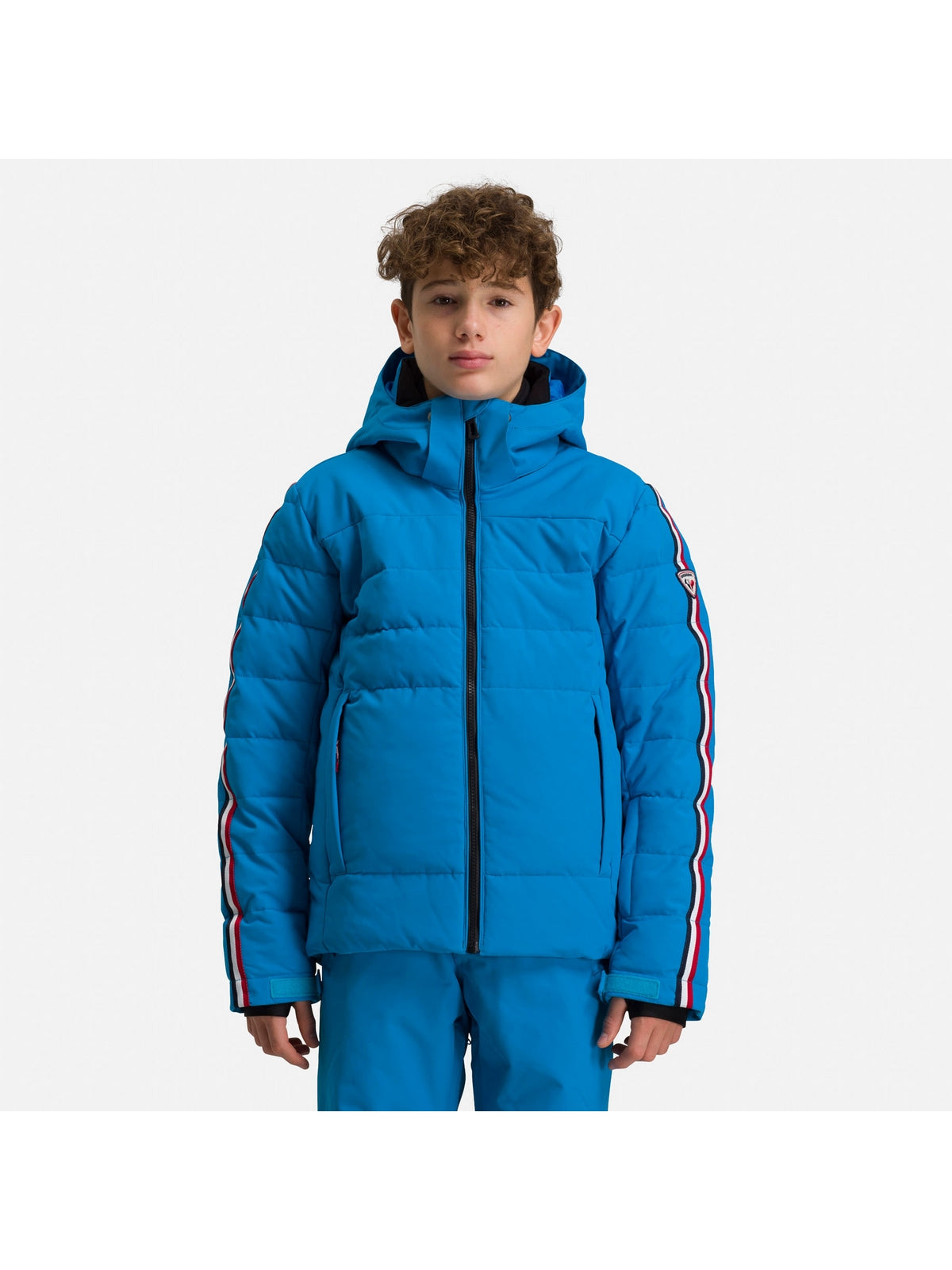 Kurtka narciarska ROSSIGNOL Boy Hiver Polydown Jkt niebieski