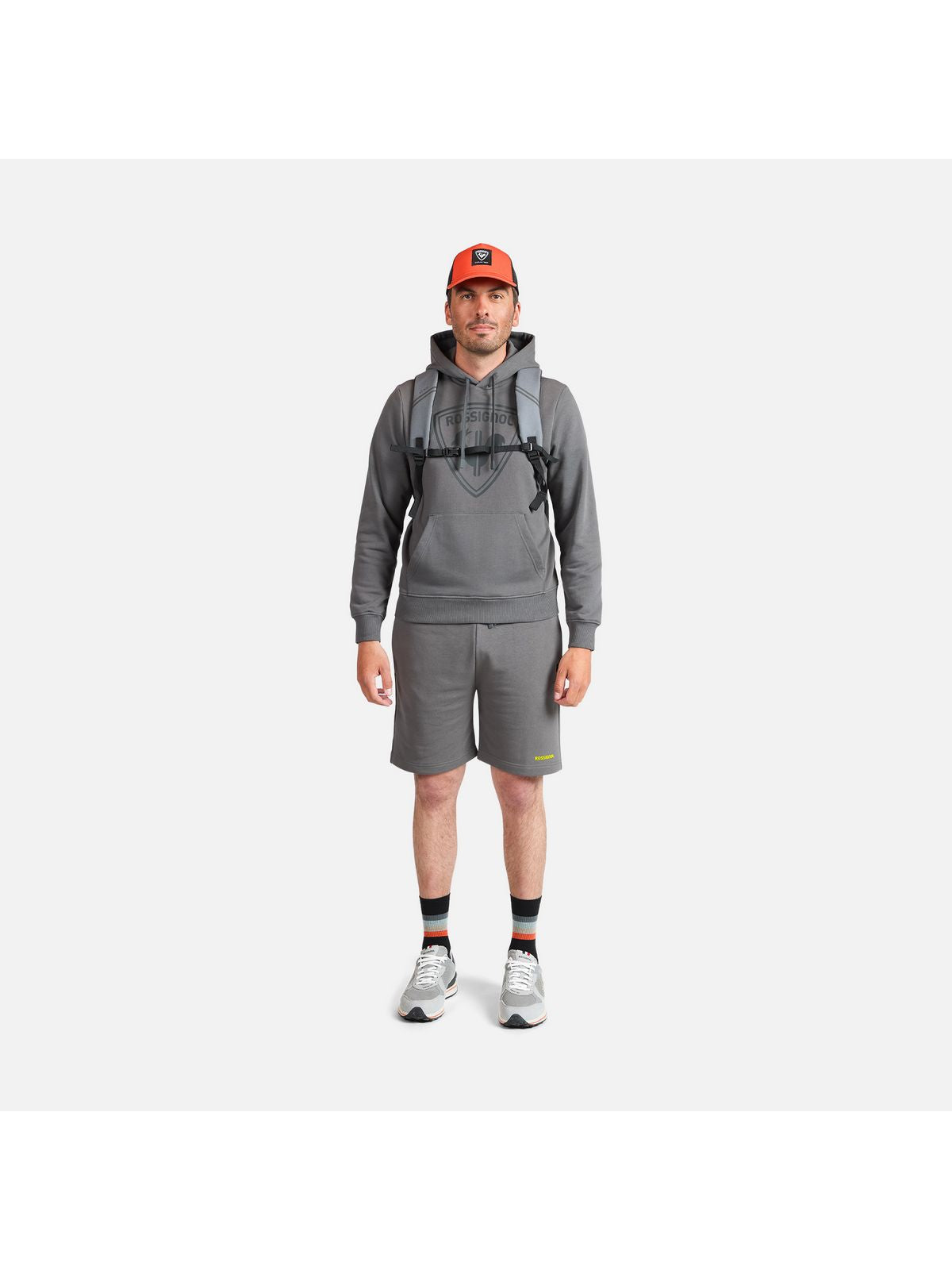 Bluza męska ROSSIGNOL Cliffside H szara - Adventure Sports