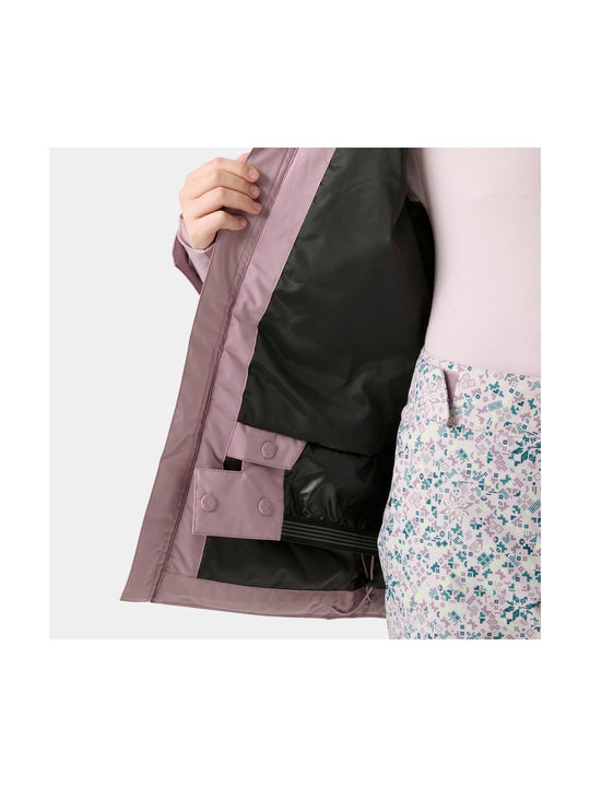 Kurtka narciarska dziewczęca HELLY HANSEN JR GIRL STELLAR JACKET 2.0 fioletowa
