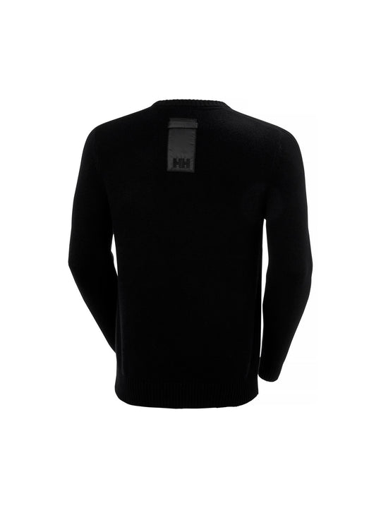 Sweter męski HELLY HANSEN Afton Knit Sweater czarny
