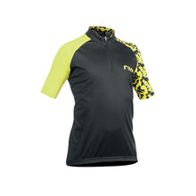 Koszulka rowerowa NORTHWAVE ORIGIN JUNIR Jersey - czarny/żółty - Adventure Sports
