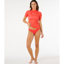 Lycra damska RIP CURL Classic Surf Ss Upf Rashguard czerwona
