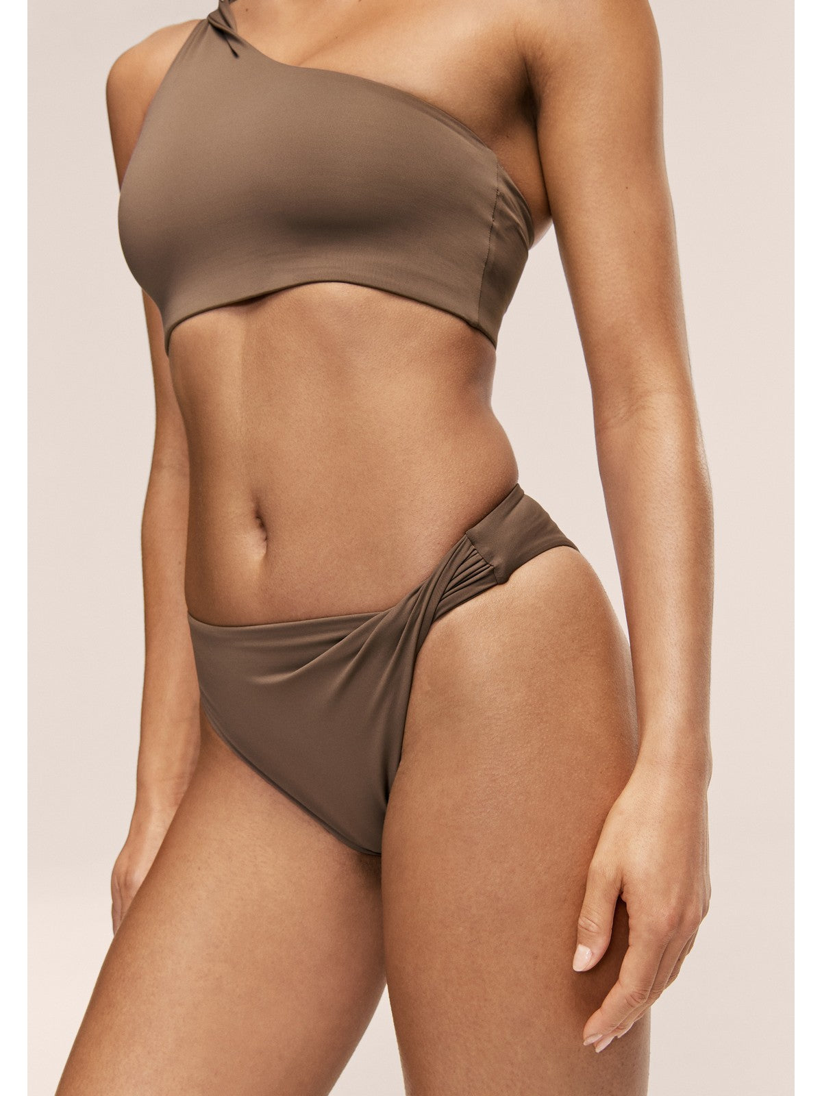 Stanik kąpielowy CASALL Twist Bikini Top kolor zielony