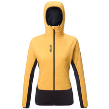 Kurtka damska MILLET W Kamet Primaloft Hoodie W żółta
