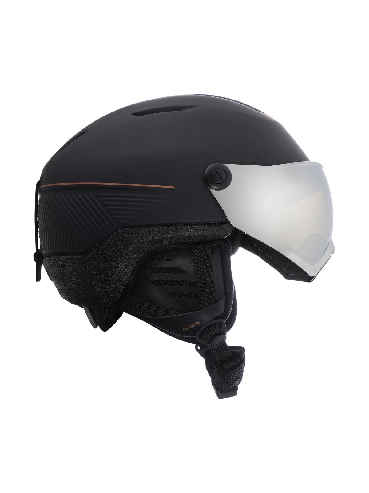 Kask narciarski FIT VISOR IMPACTS Photochromic Black czarny