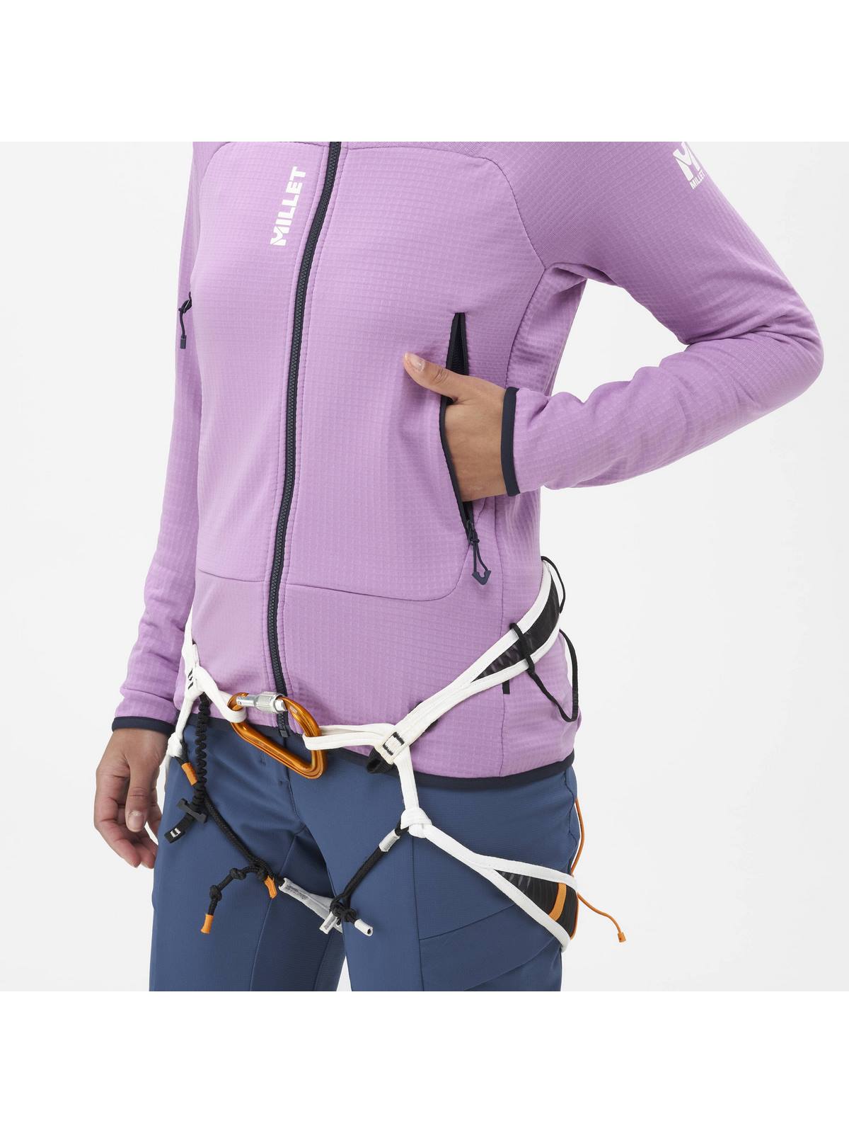 Kurtka MILLET W Fusion Grid Jkt Fioletowy
