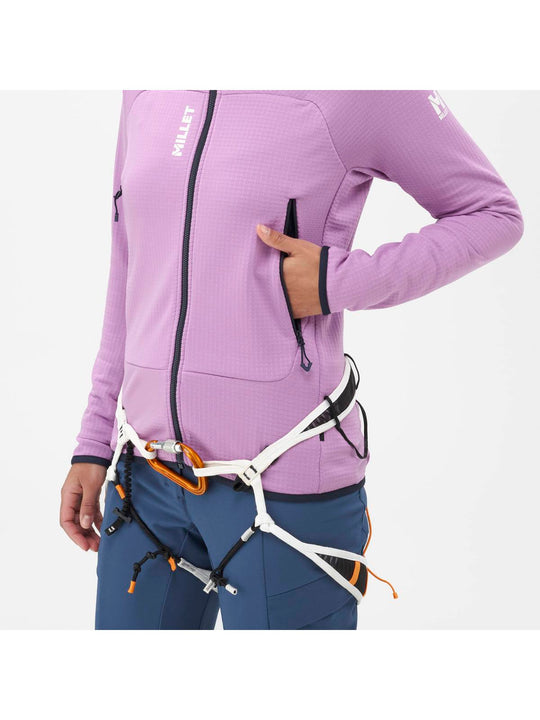 Kurtka MILLET W Fusion Grid Jkt Fioletowy
