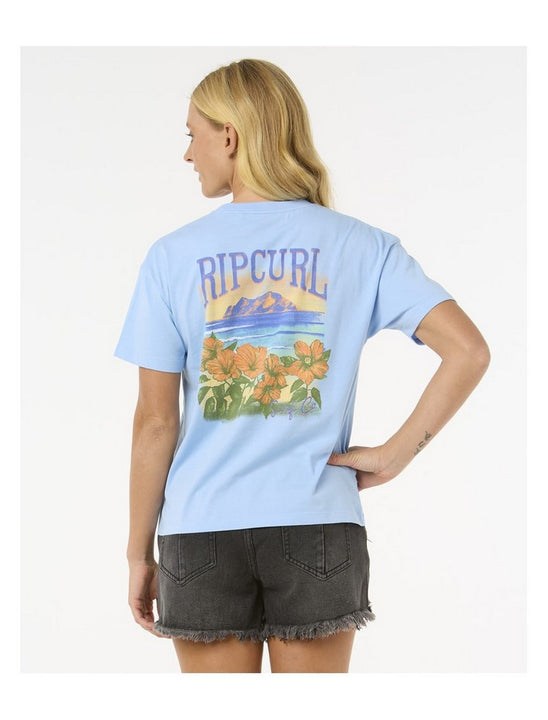 Koszulka RIP CURL La Joya Relaxed Tee niebieski
