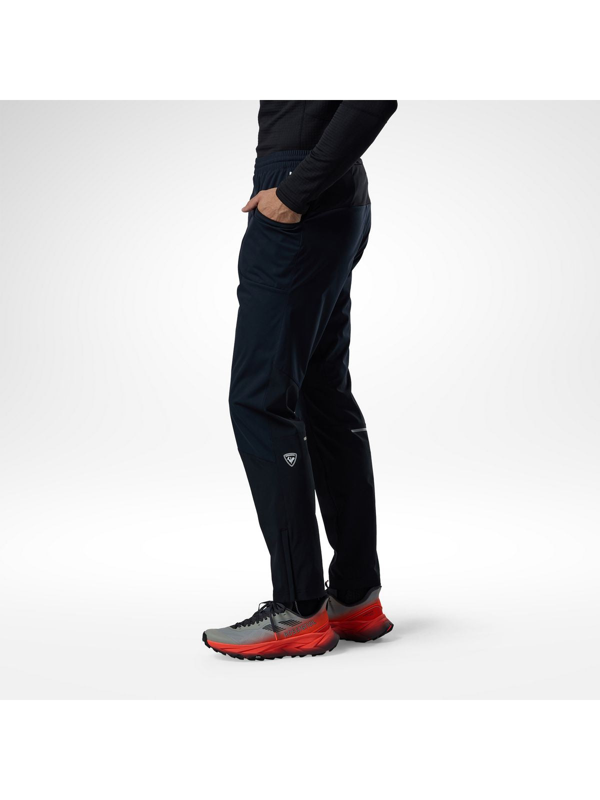 Spodnie męskie ROSSIGNOL M Venon Softshell Pant czarne