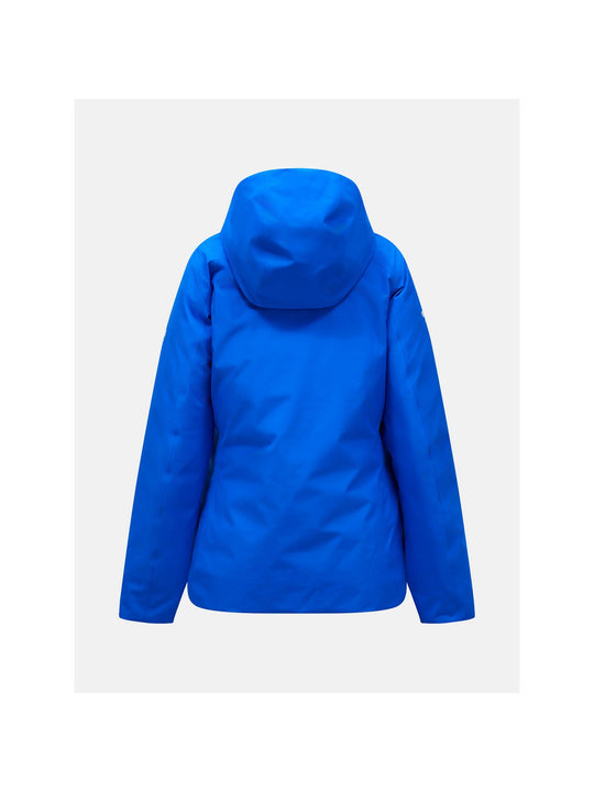 Kurtka damska PEAK PERFORMANCE 40Y Frost Reversible HIPE 2L Shell Down Jacket niebieska
