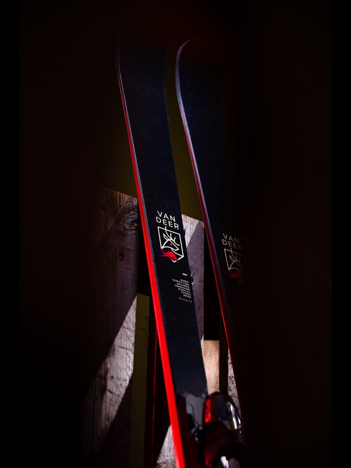 Narty VAN DEER H Power/ R22 Wc Czarny