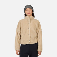 Bluza damska ROSSIGNOL W ALLTRACK SNAP SHERPA JKT szara
