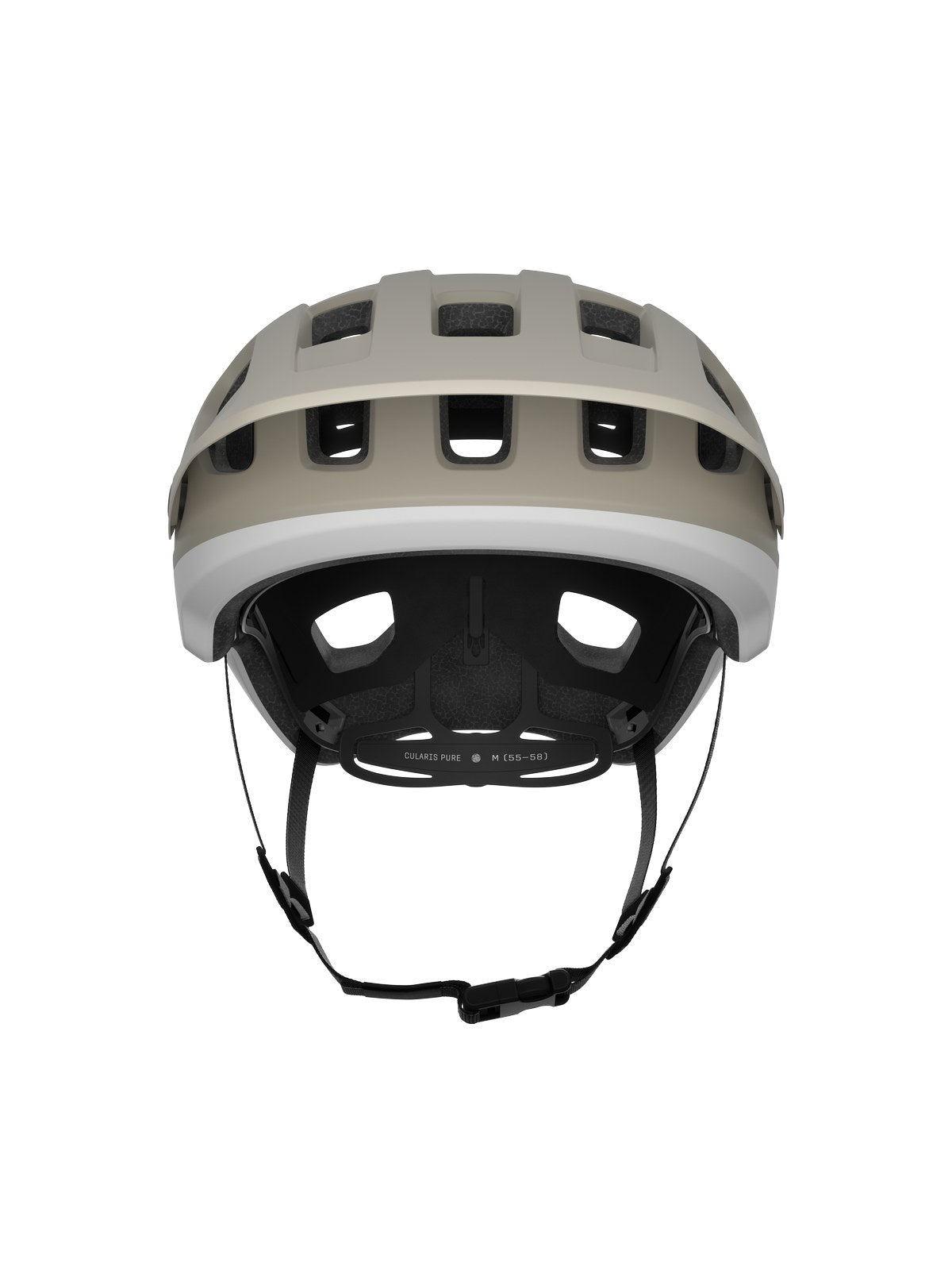 Kask rowerowy POC Cularis Pure szaro biały