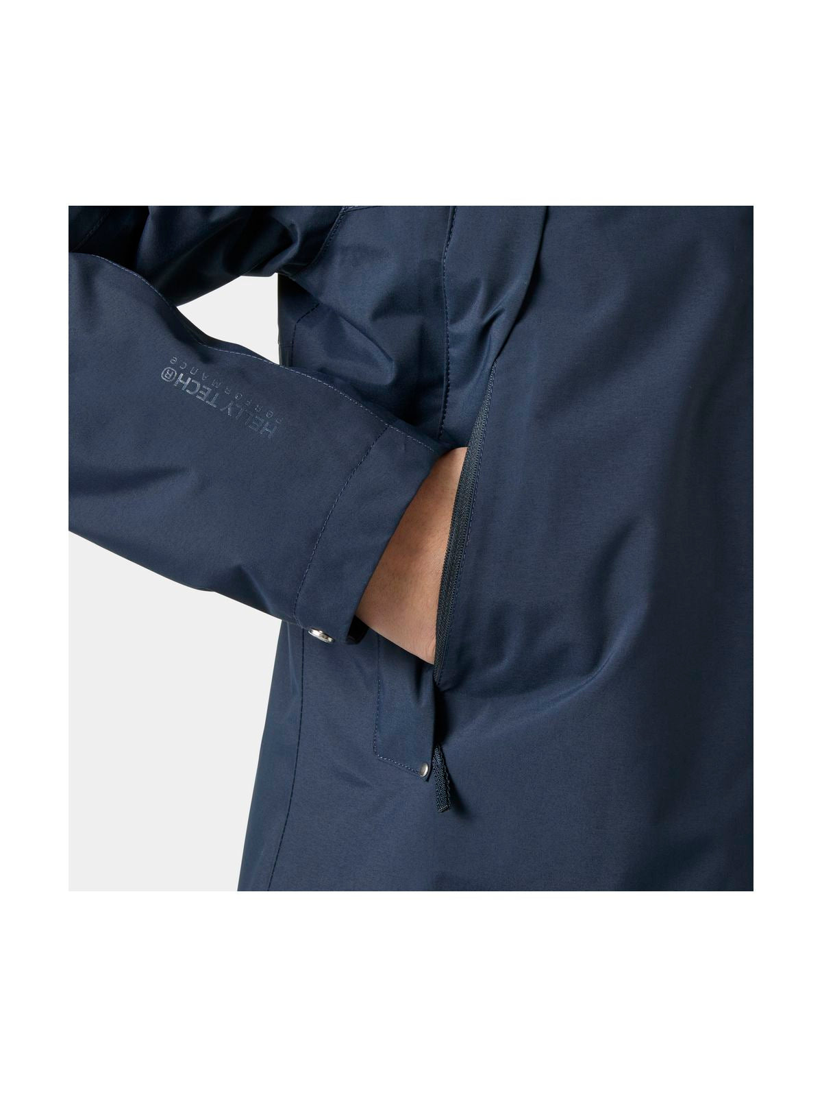 Płaszcz damski HELLY HANSEN W Hvaler Ins Raincoat granatowy