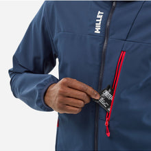 Kurtka męska MILLET M Seneca Shield Hoodie M granatowa
