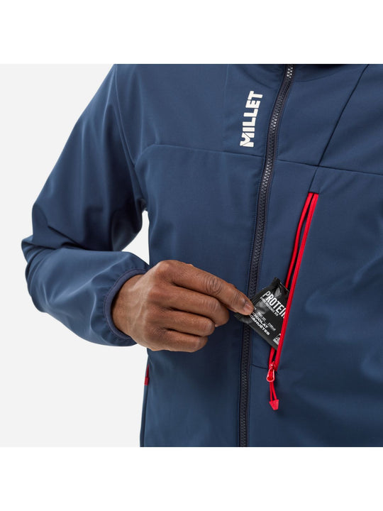 Kurtka męska MILLET M Seneca Shield Hoodie M granatowa
