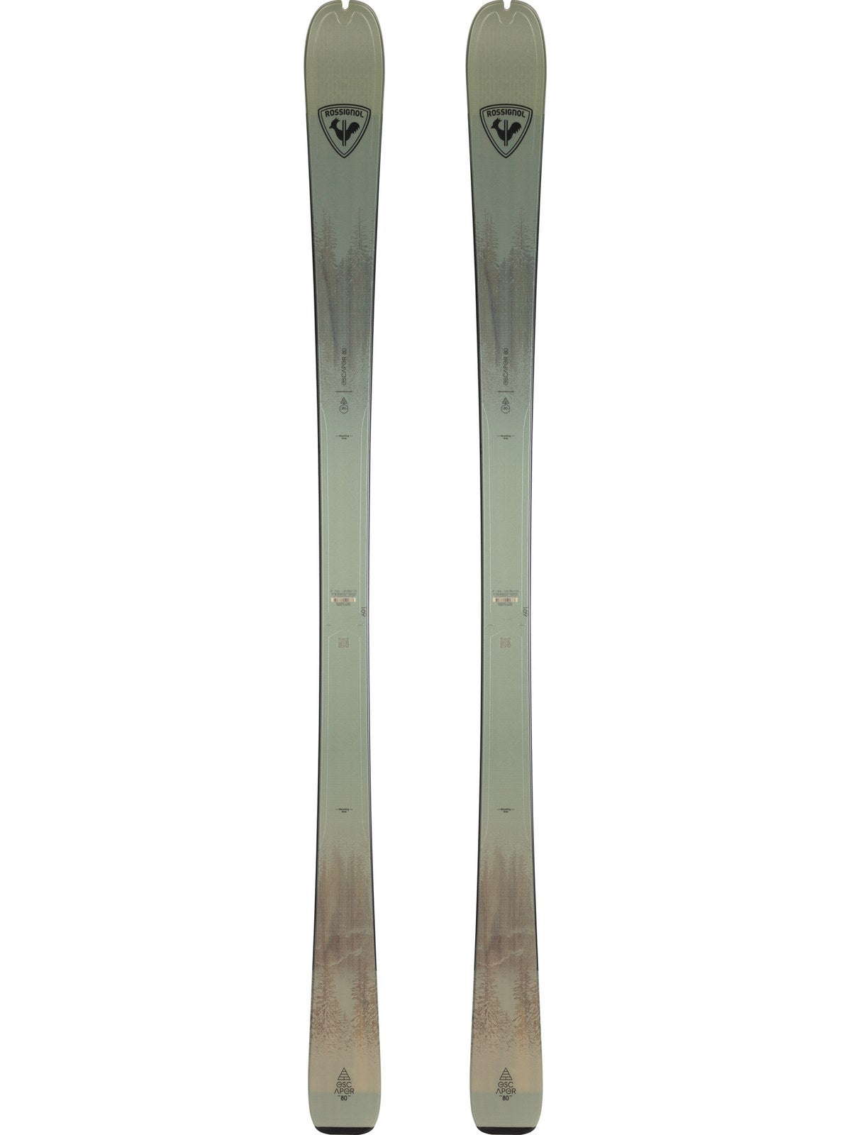 Narty skitourowe ROSSIGNOL Escaper 80 Open