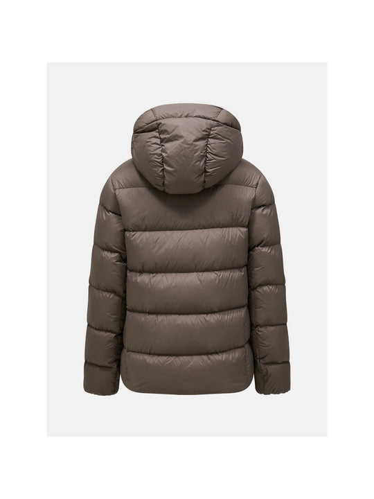 Kurtka damska PEAK PERFORMANCE Frost Down Puffer Jacket brązowa
