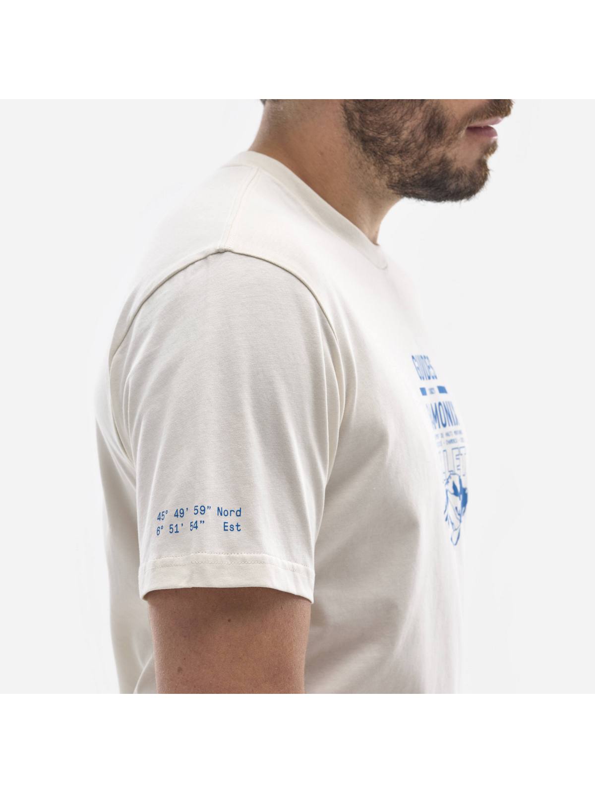 Koszulka MILLET CDG CHAMONIX LOGO TS SS M beżowy