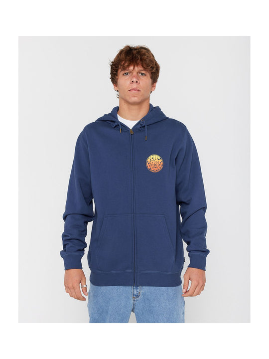 Bluza RIP CURL WETTIE PASSAGE ICON ZIP THRU granatowa
