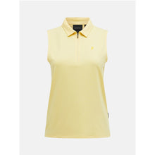 Koszulka PEAK PERFORMANCE W Comfort Zip SL Polo żółty - Adventure Sports
