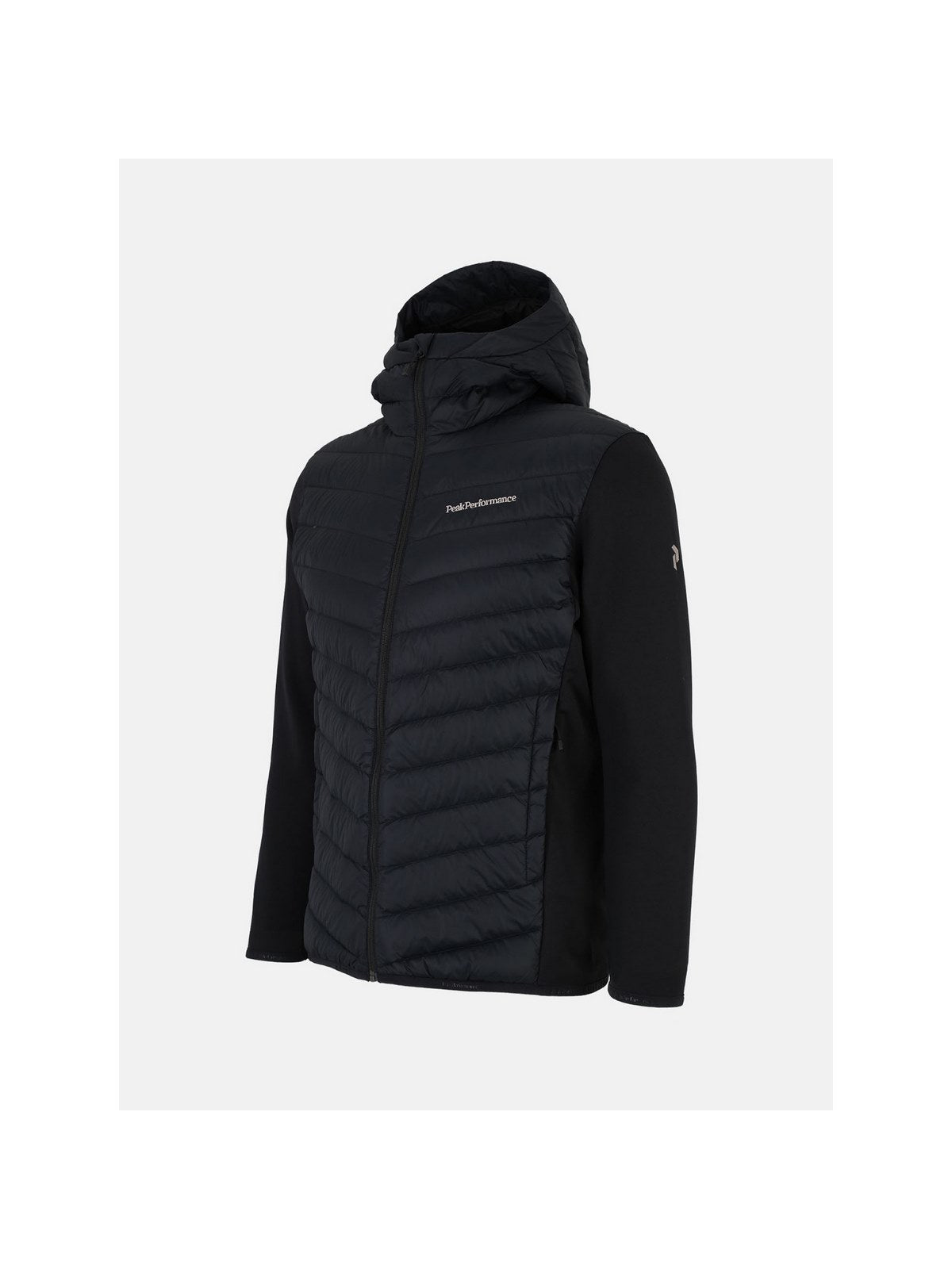 Kurtka męska puchowa Peak Performance M Frost Down Hybrid Hood czarny