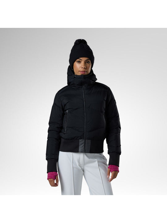Kurtka narciarska damska ROSSIGNOL W Snowblaze Down Bomber Jacket czarna
