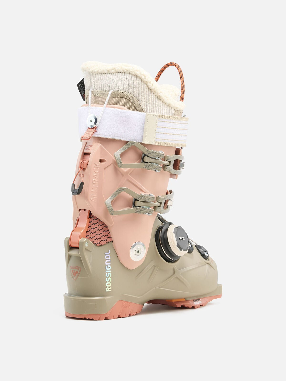 Buty narciarskie damskie ROSSIGNOL Alltrack 90 W BOA GW - Khaki/Peach