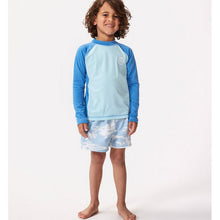 Lycra RIP CURL Icons Uv Brushed L/S-Boy niebieski
