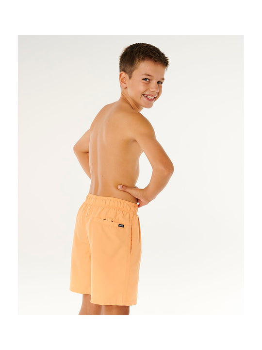 Boardshorty chłopięce RIP CURL Offset Volley -Boy pmarańczowe
