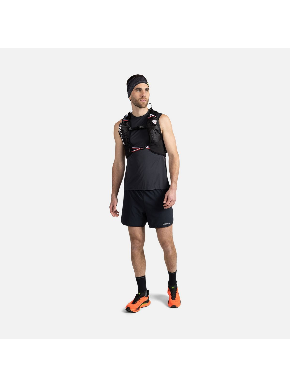 Koszulka treningowa męska ROSSIGNOL Sapa Tank czarna - Adventure Sports