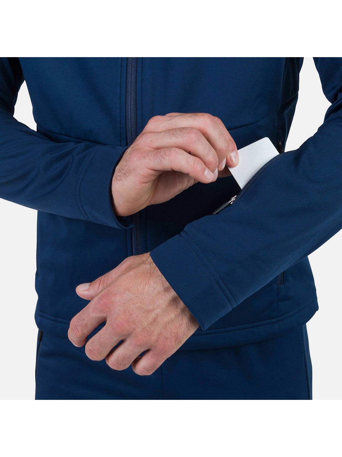 Kurtka do narciarstwa klasycznego ROSSIGNOL Genetys Hood Jkt granatowy