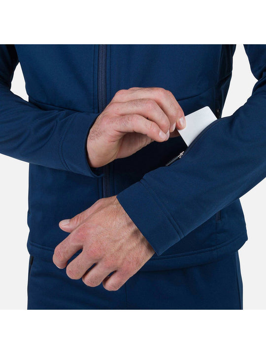 Kurtka do narciarstwa klasycznego ROSSIGNOL Genetys Hood Jkt granatowy
