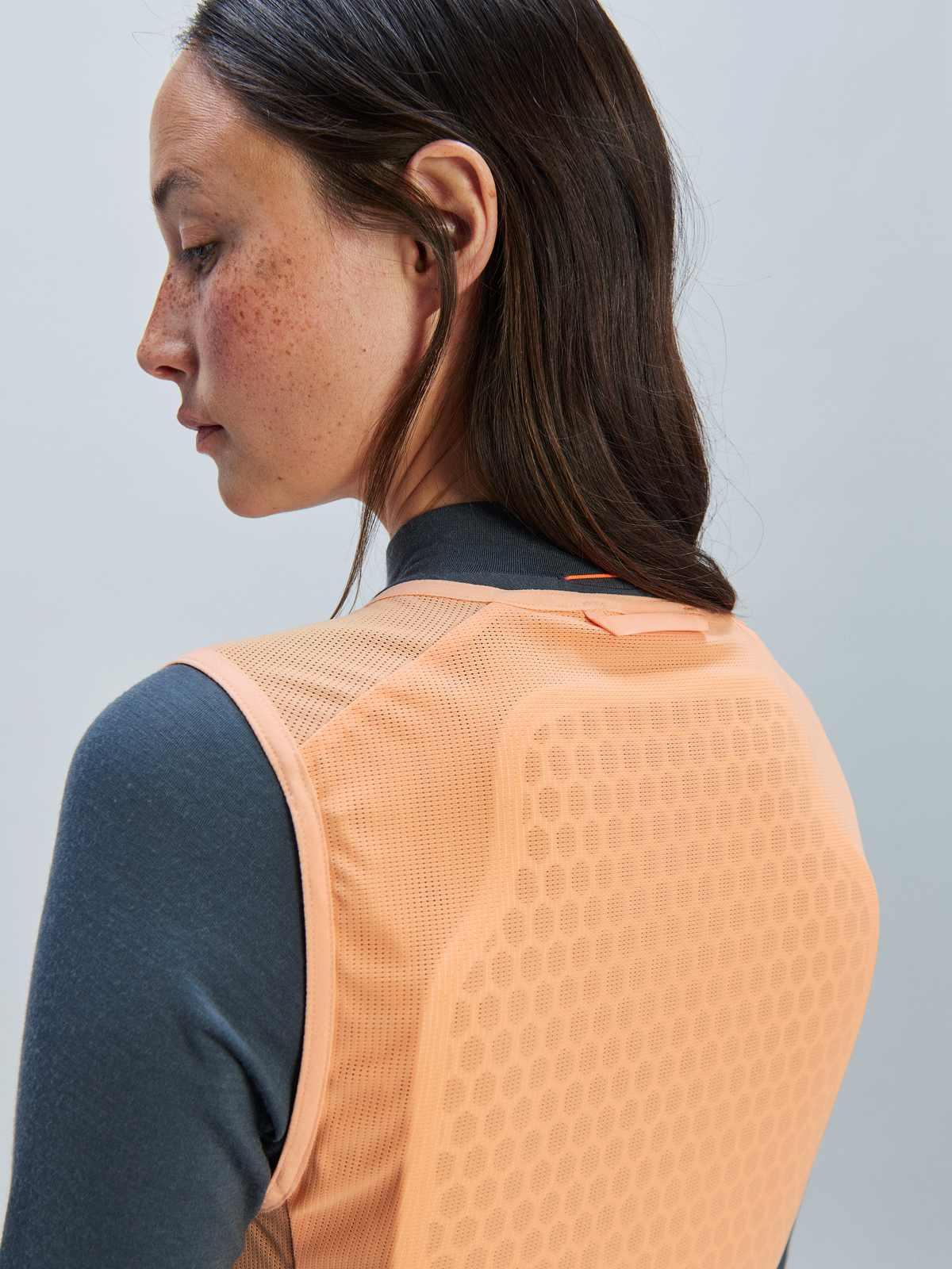 Ochraniacz na plecy damski POC W's VPD Air Vest morelowy