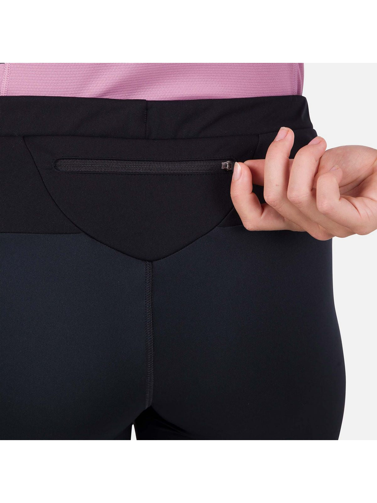 Spodnie damskie do narciarstwa klasycznego ROSSIGNOL W Genetys Pant czarny