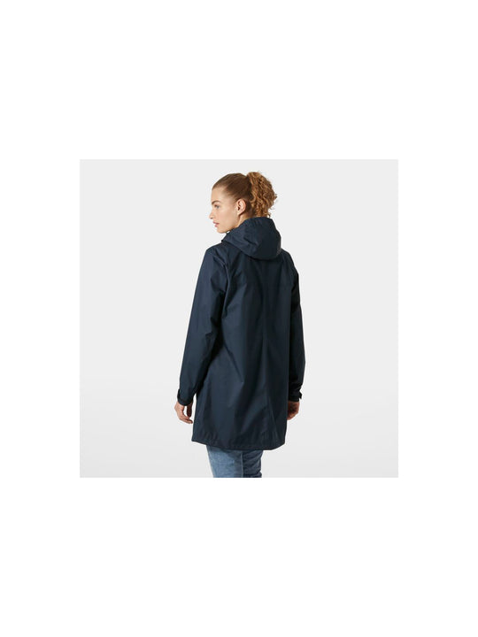 Kurtka damska HELLY HANSEN W Vancouver Rain Coa granatowa
