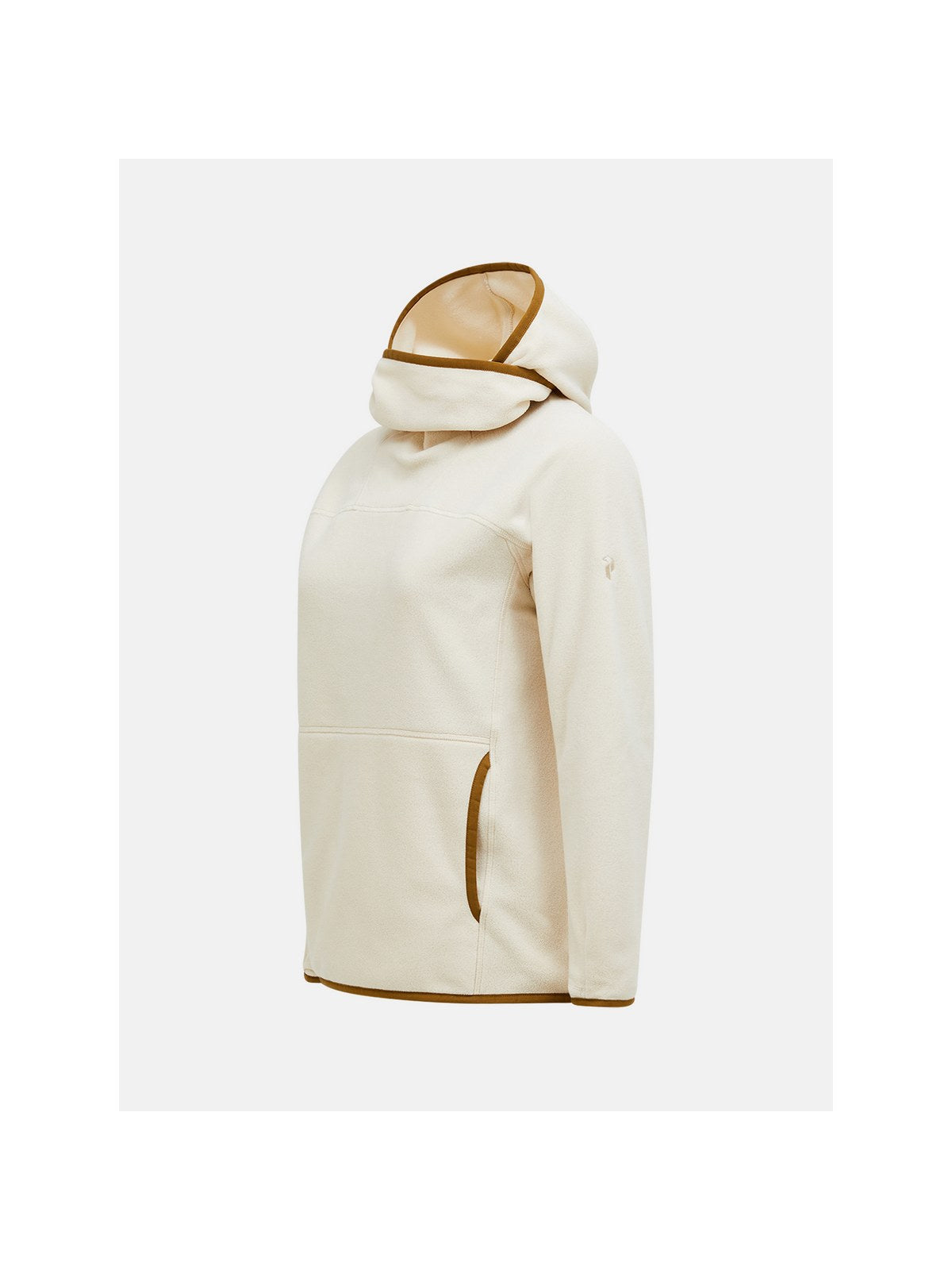 Bluza PEAK PERFORMANCE Treeline Fleece Hood Women piaskowy