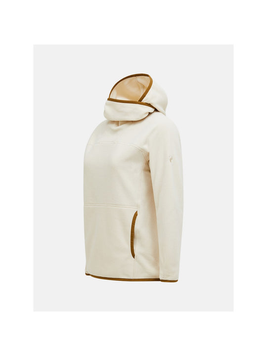 Bluza PEAK PERFORMANCE Treeline Fleece Hood Women piaskowy
