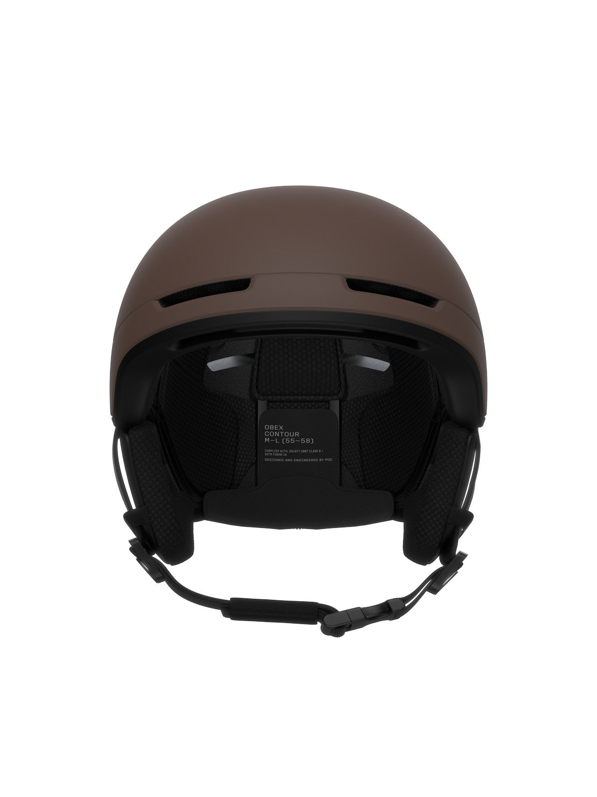 Kask narciarski POC Obex Contour brązowy