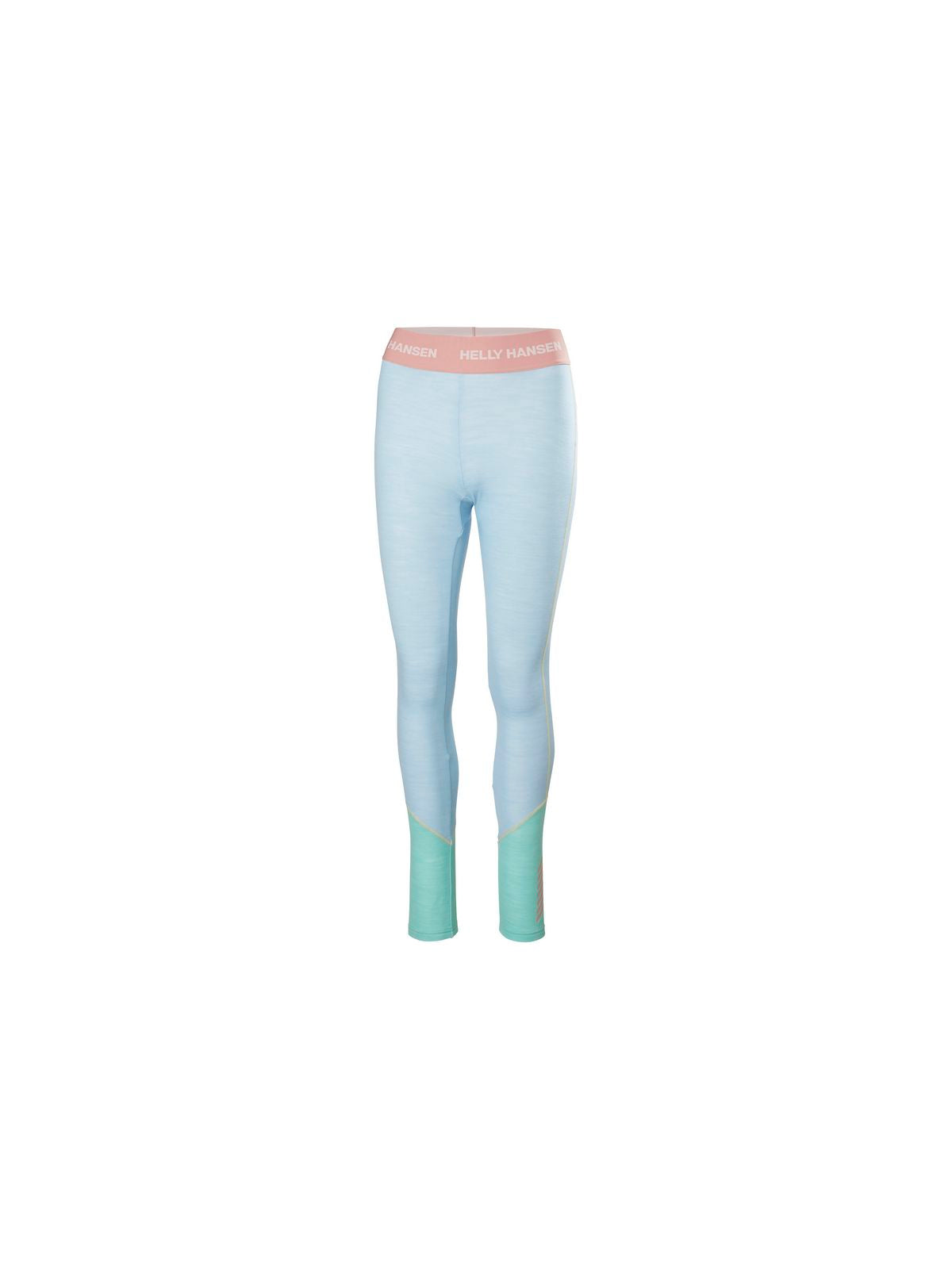 Legginsy damskie HELLY HANSEN W Lifa Merino Midweight Pant kolor niebieski