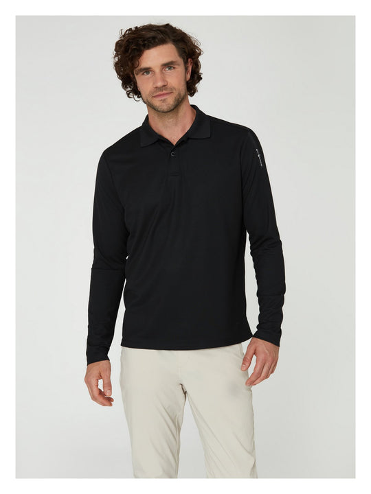 Koszulka męska SAIL RACING M Spray Technical Ls Polo czarna
