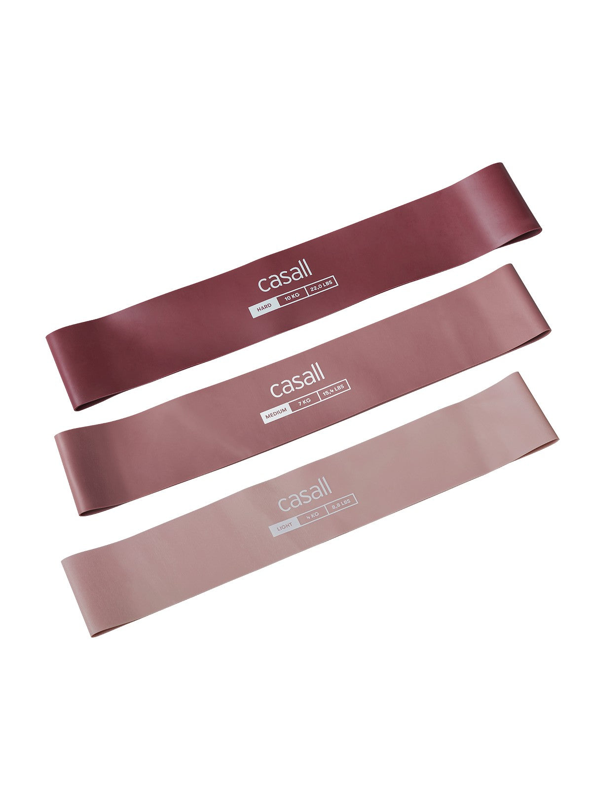 Taśma CASALL Rubber Bands 3Pack kolor różowy