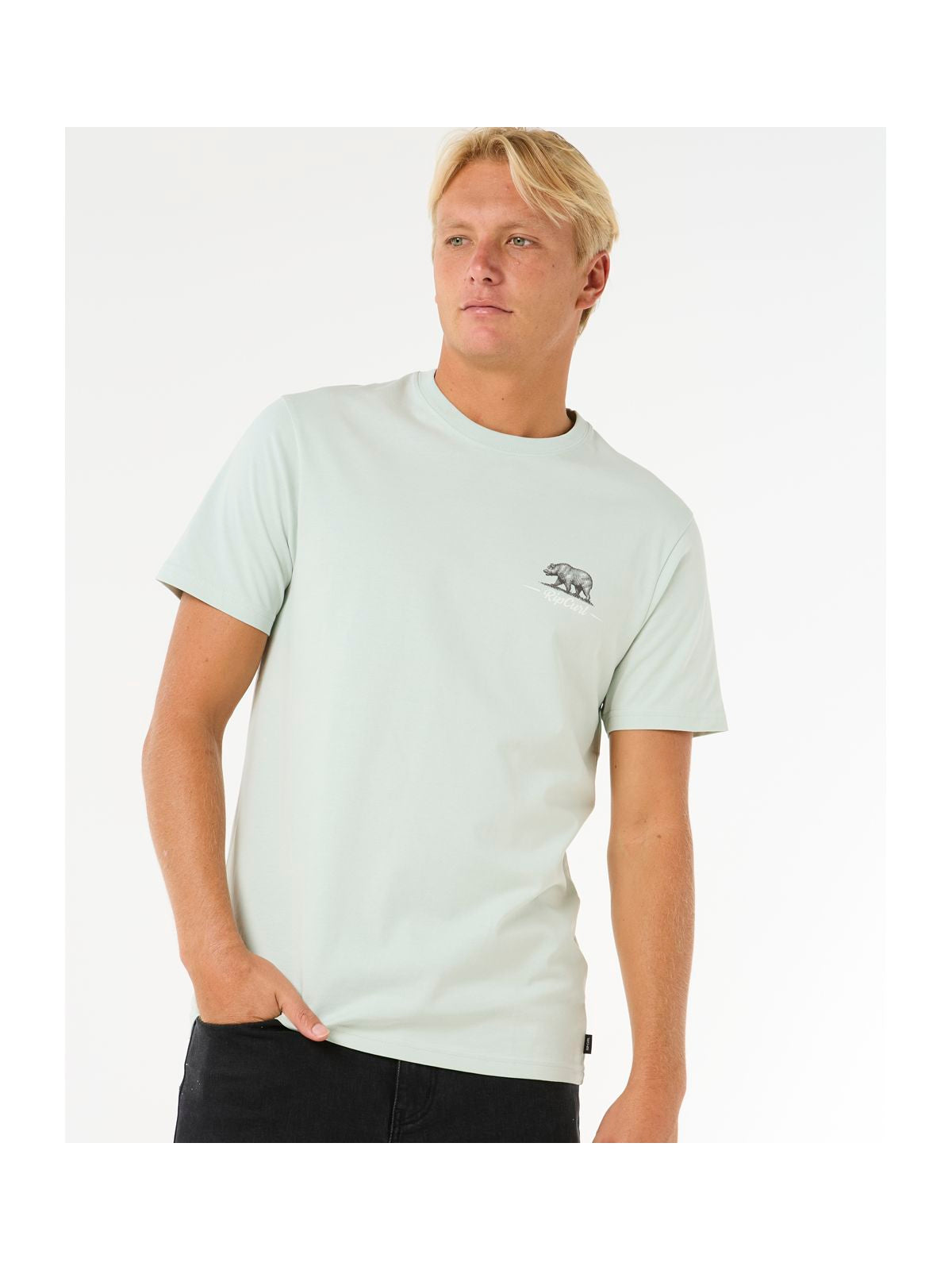 Koszulka RIP CURL Desti Animals Tee zielony
