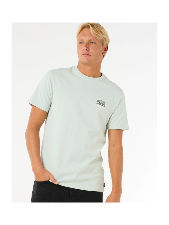 Koszulka RIP CURL Desti Animals Tee zielony
