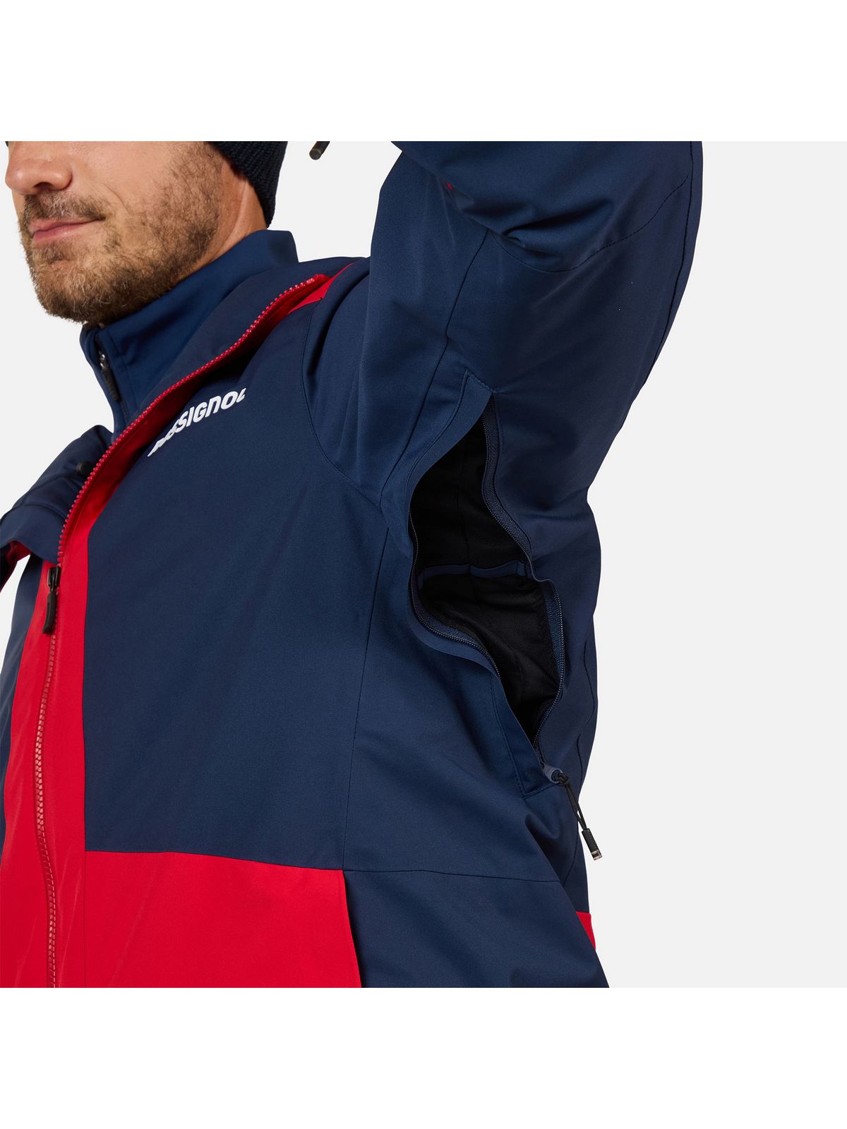 Kurtka męska ROSSIGNOL Rochrun Insulated Jkt czerwona