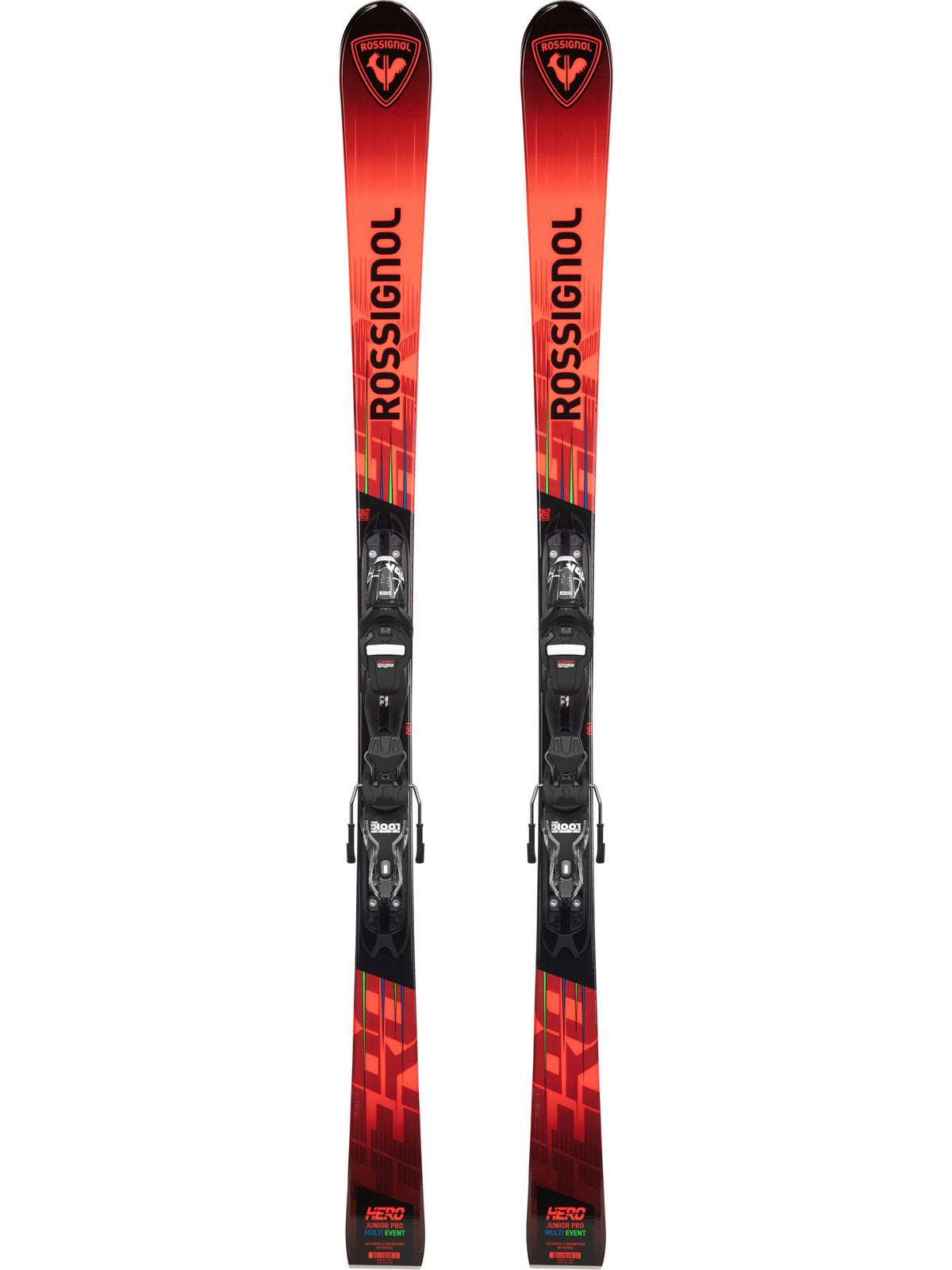Narty dziecięce ROSSIGNOL HERO JR MULTI EVENT + wiązania Look Xpress JR 7
