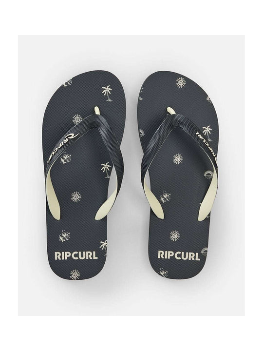 Japonki męskie RIP CURL Sessions Bloom Open Toe czarne
